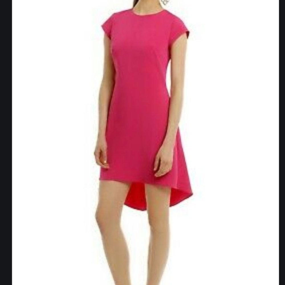 Nha Khanh Palermo Cap Sleeve Asymmetrical Dress, 4